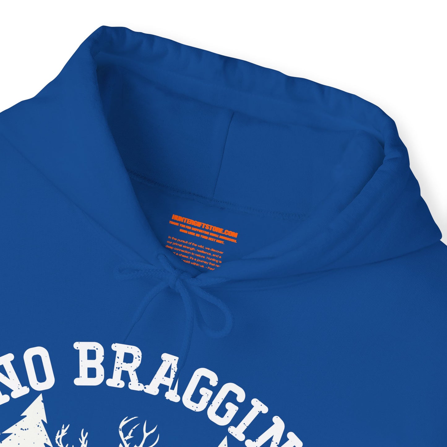 No Bragging Until Your Dragging Hooded Sweatshirt