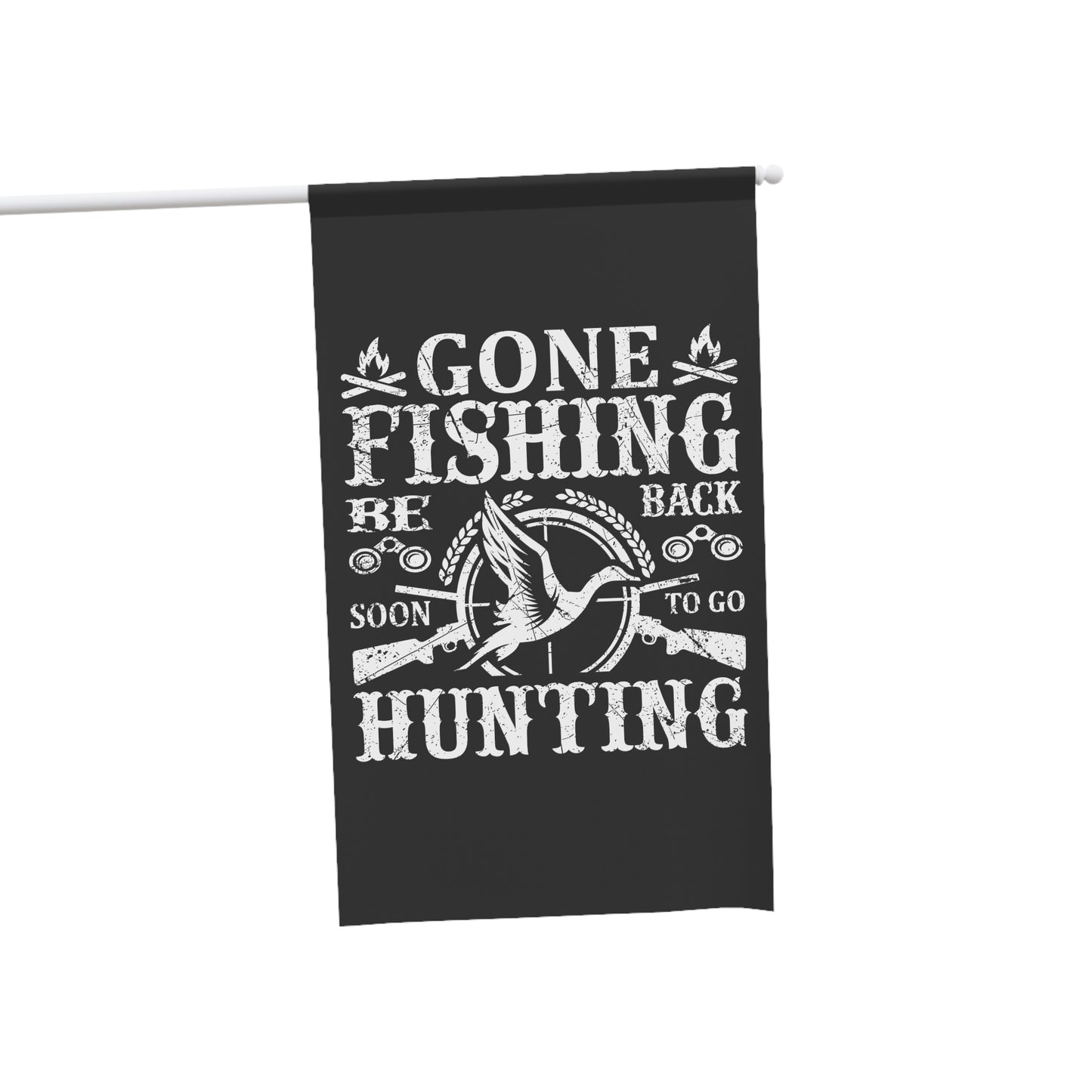 Gone Fishing Flag