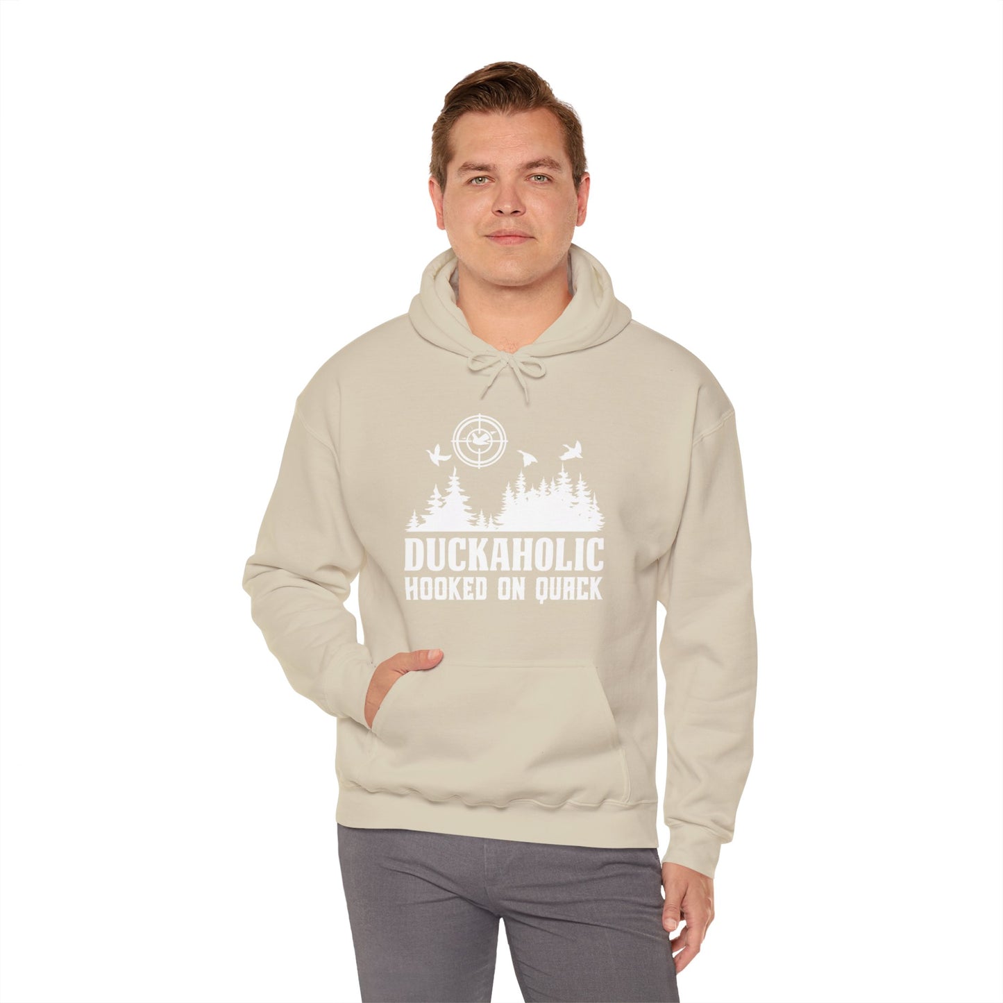 Duckaholic Hooked On Quack Hooded Sweatshirt