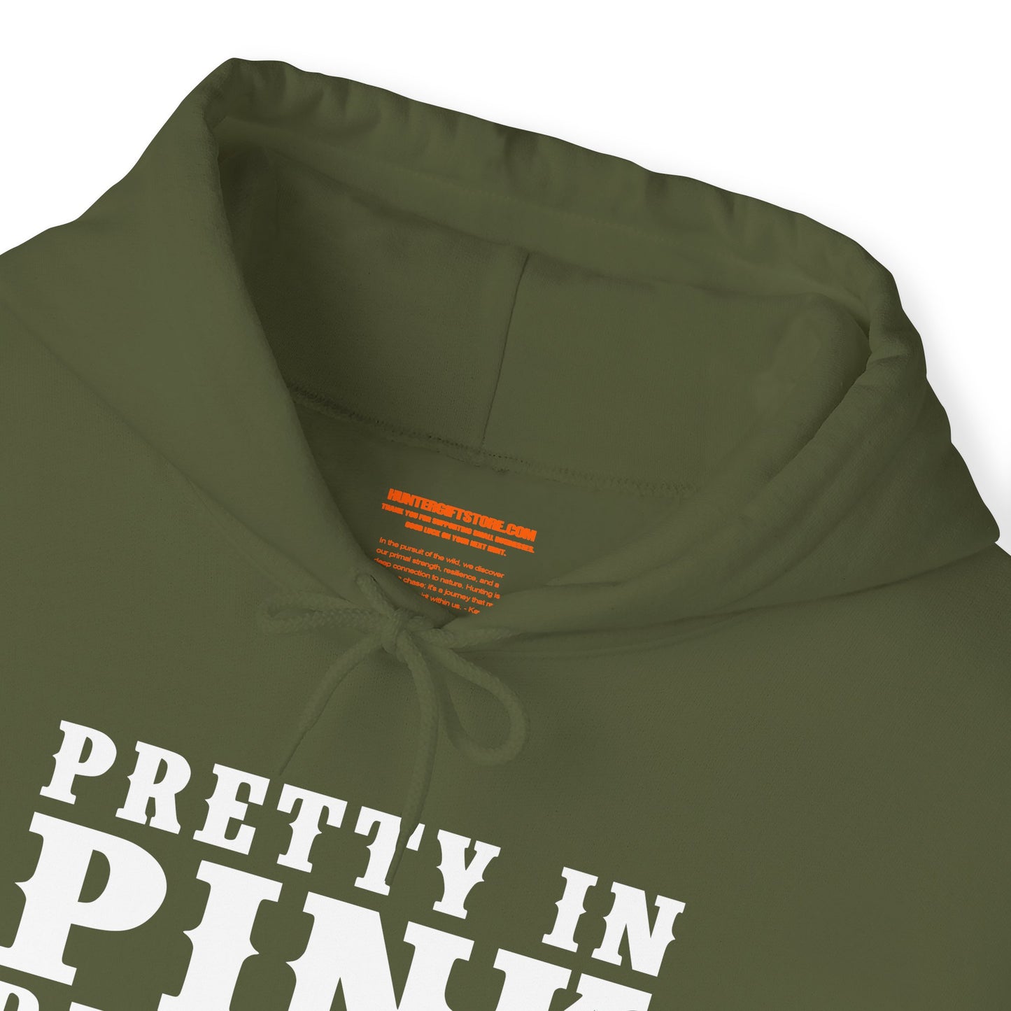 Pretty In Pink Dangerous in Camo Hooded Sweatshirt