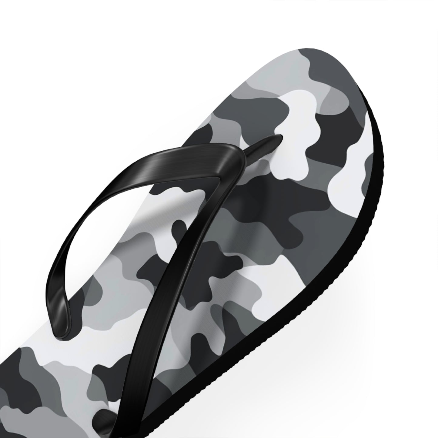 White Camo Flip Flops