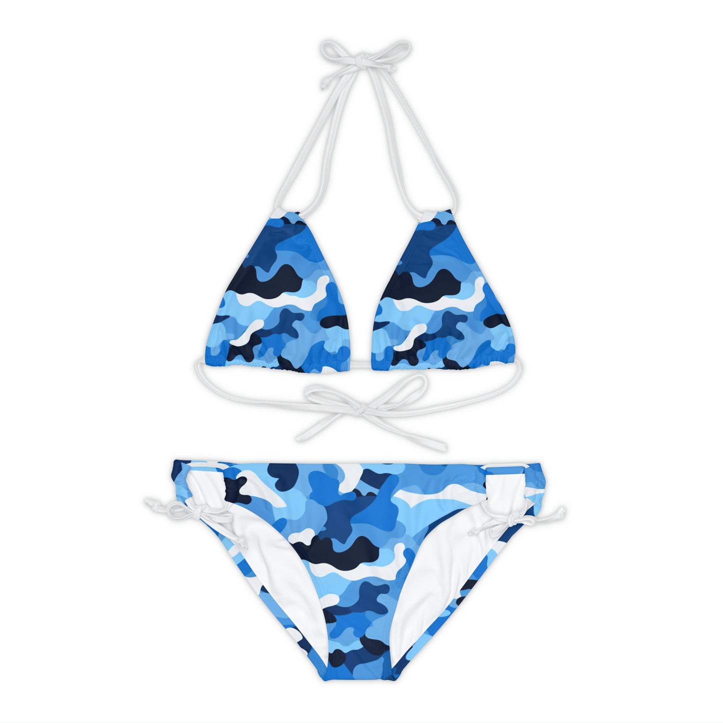 Blue Camo Bikini