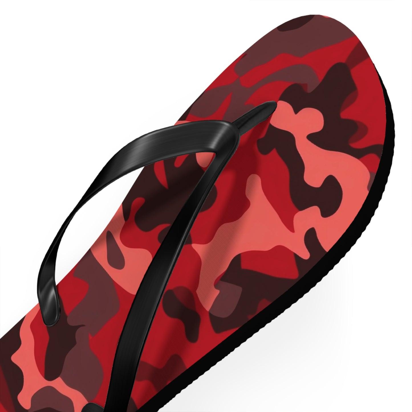 Red Camo Flip Flops