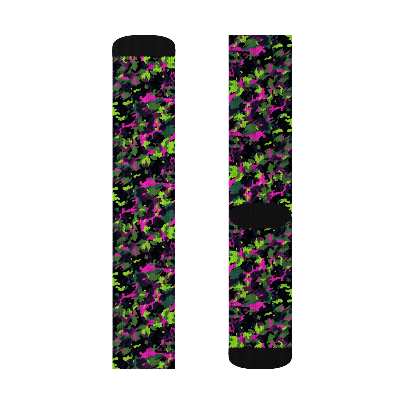 Neon Camo Socks