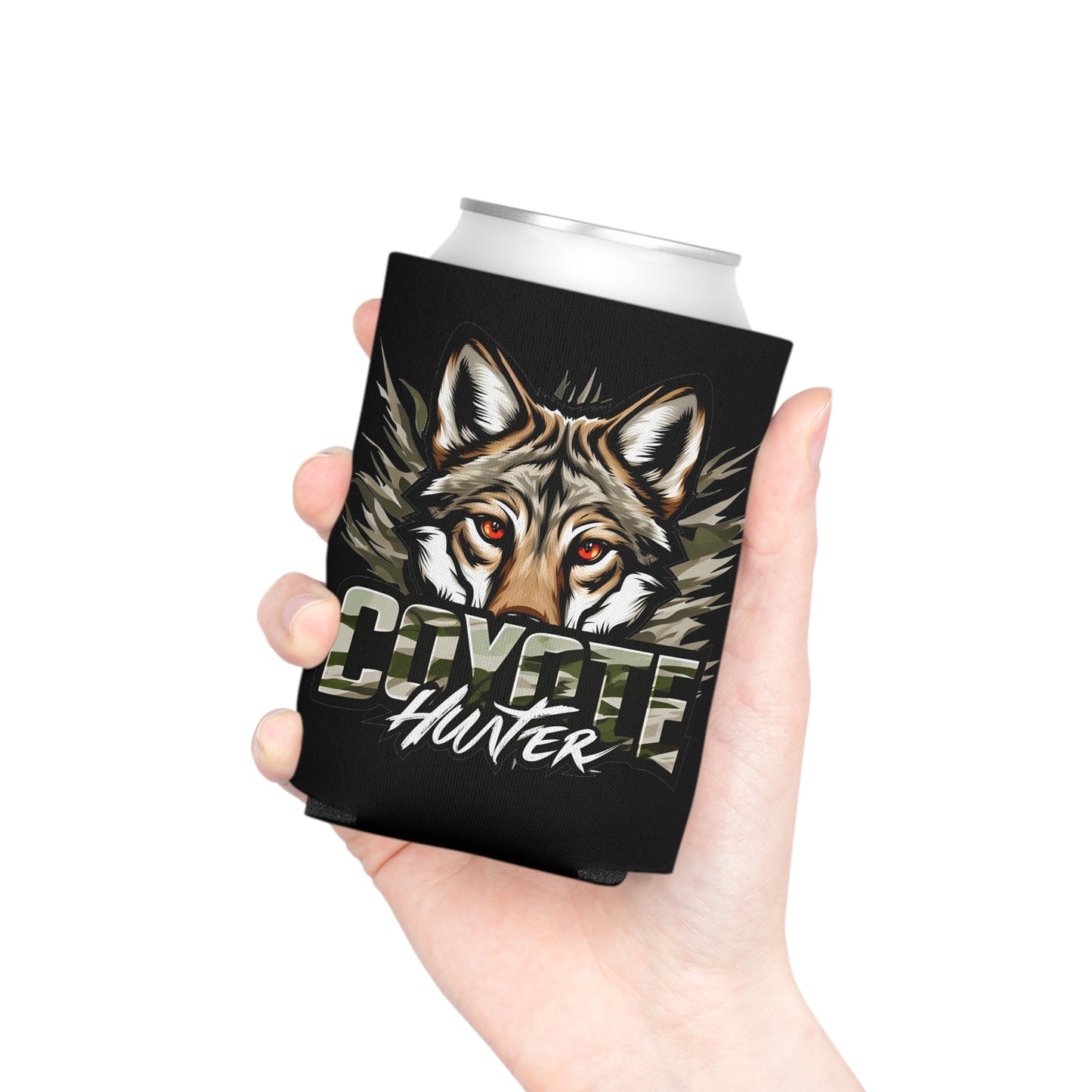 Coyote Head Hunter Can Cooler