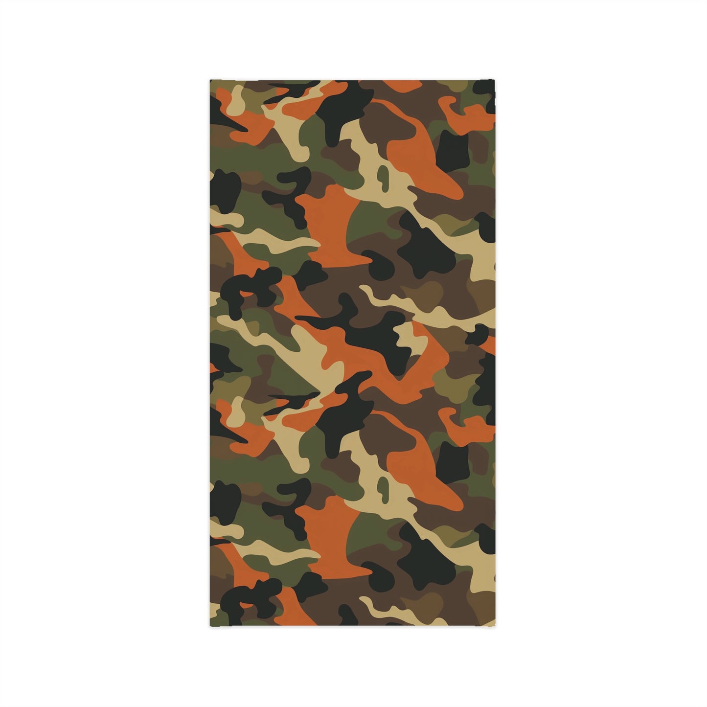 Orange Camo Neck Gaiter