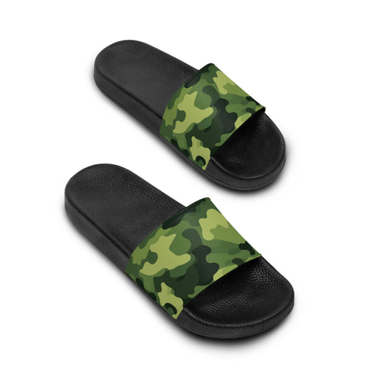 Light Green Camo Slides