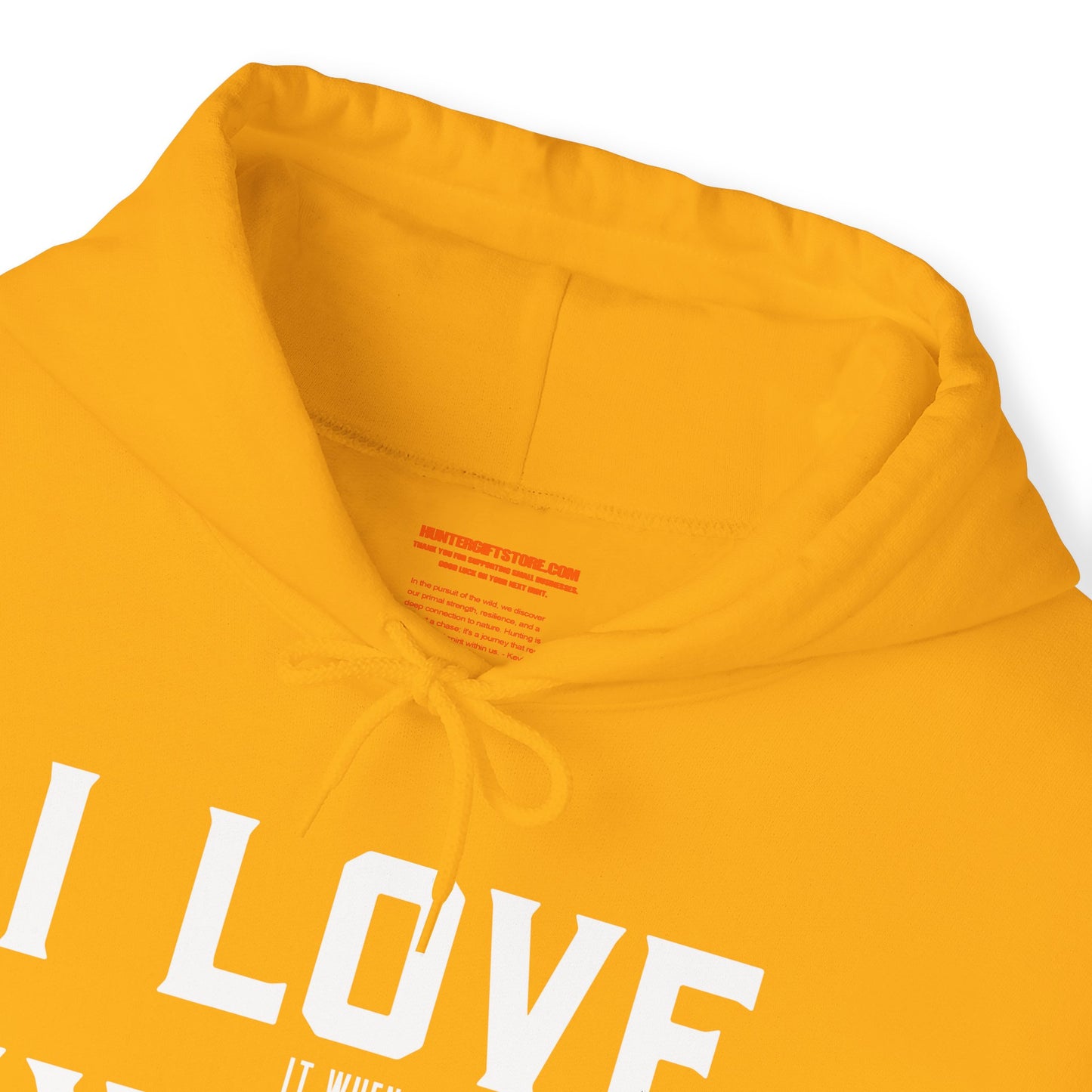 I Love My Wife Hooded Sweatshirt