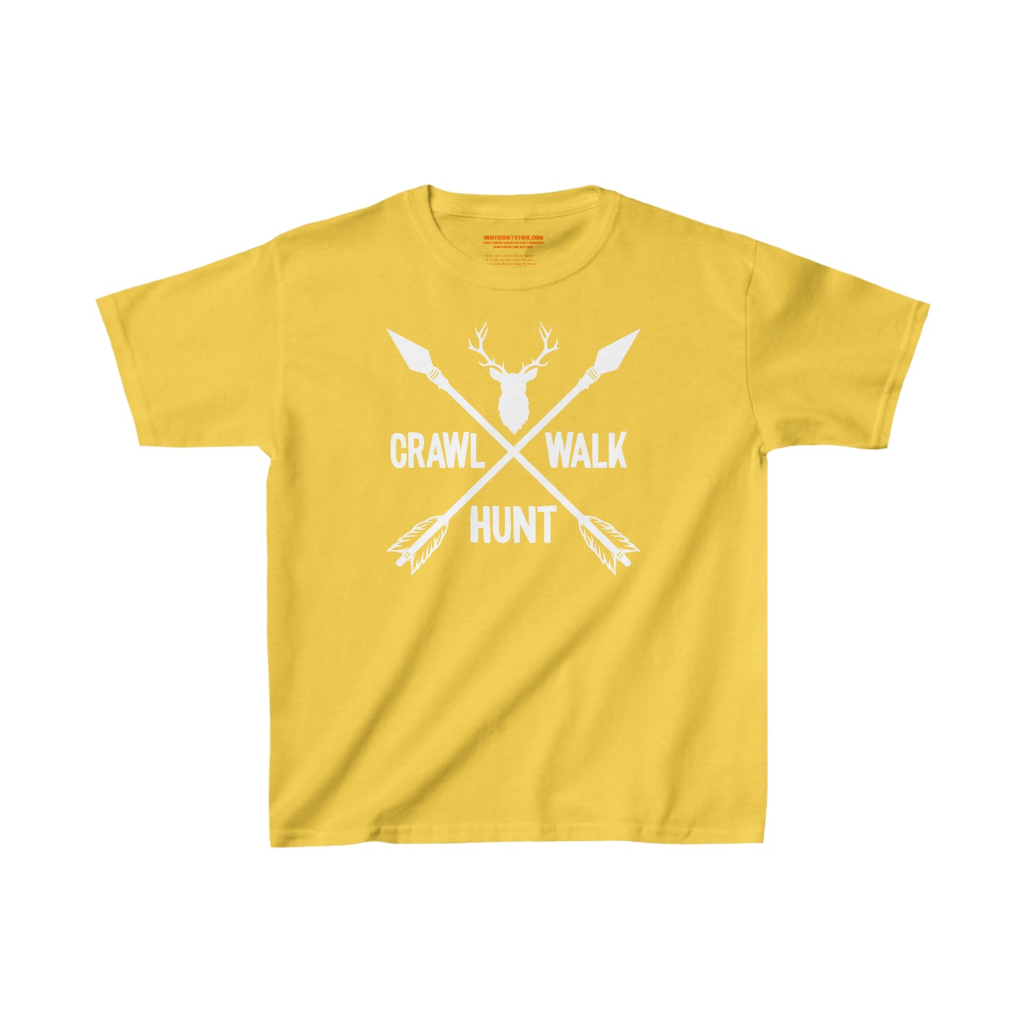 Crawl Walk Hunt Kids T-Shirt