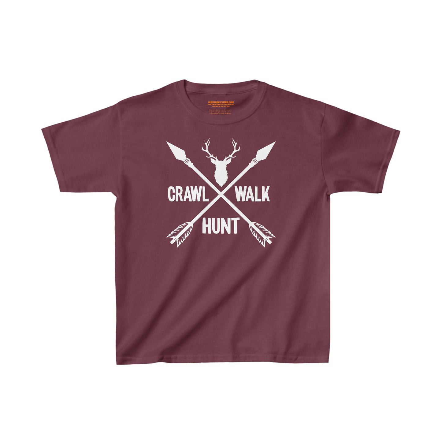 Crawl Walk Hunt Kids T-Shirt