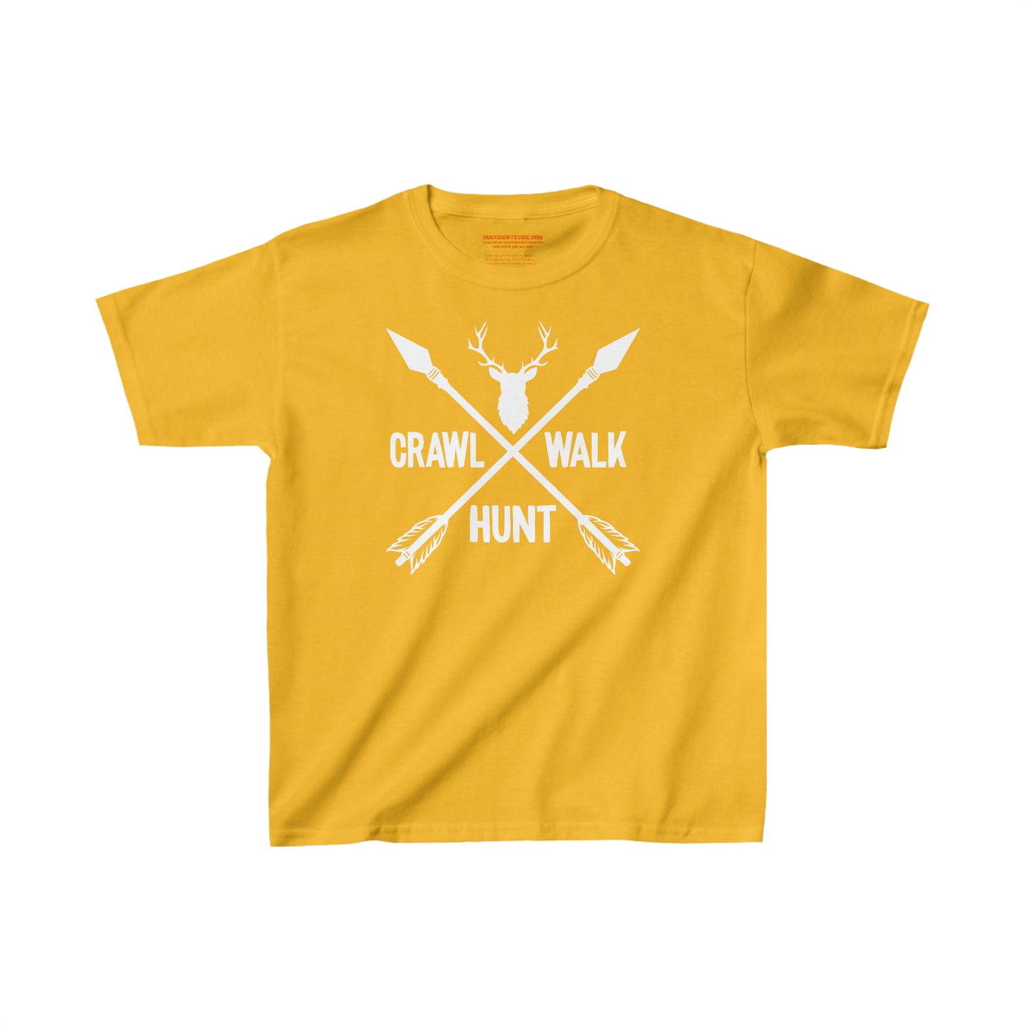 Crawl Walk Hunt Kids T-Shirt