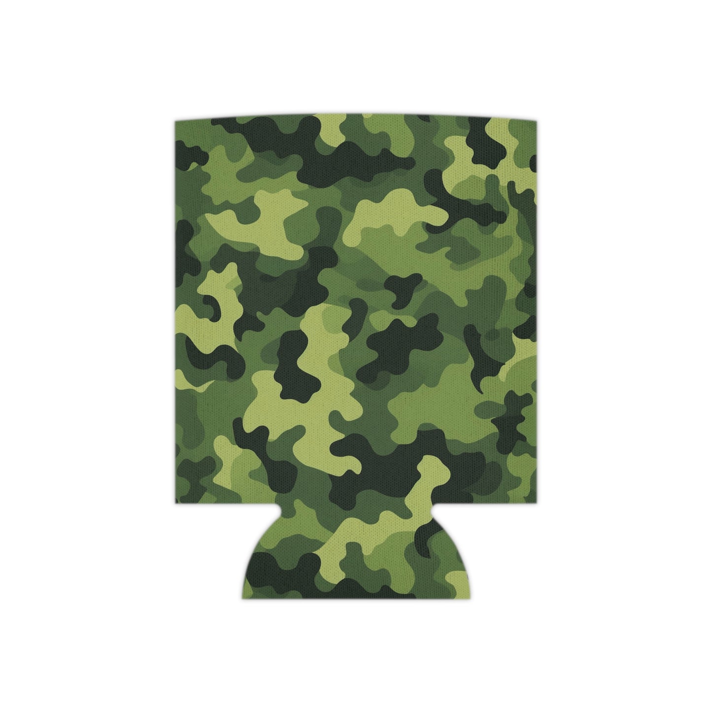 Light Green Camo Can Cooler