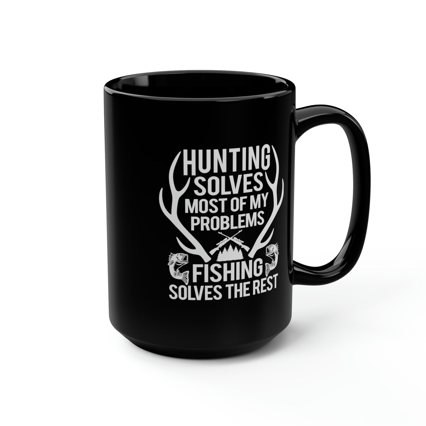 Hunting Solves Mug, 15oz