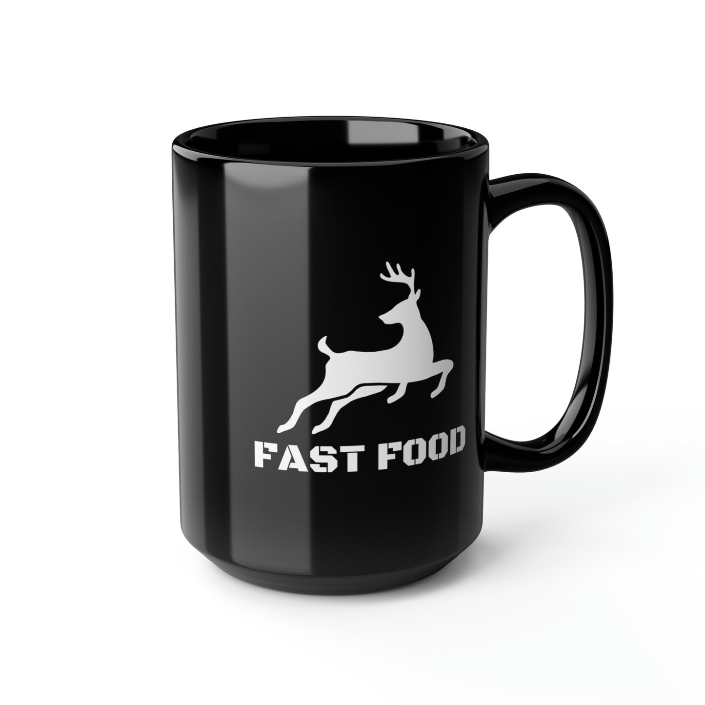 Fast Food Deer Hunting Mug, 15oz