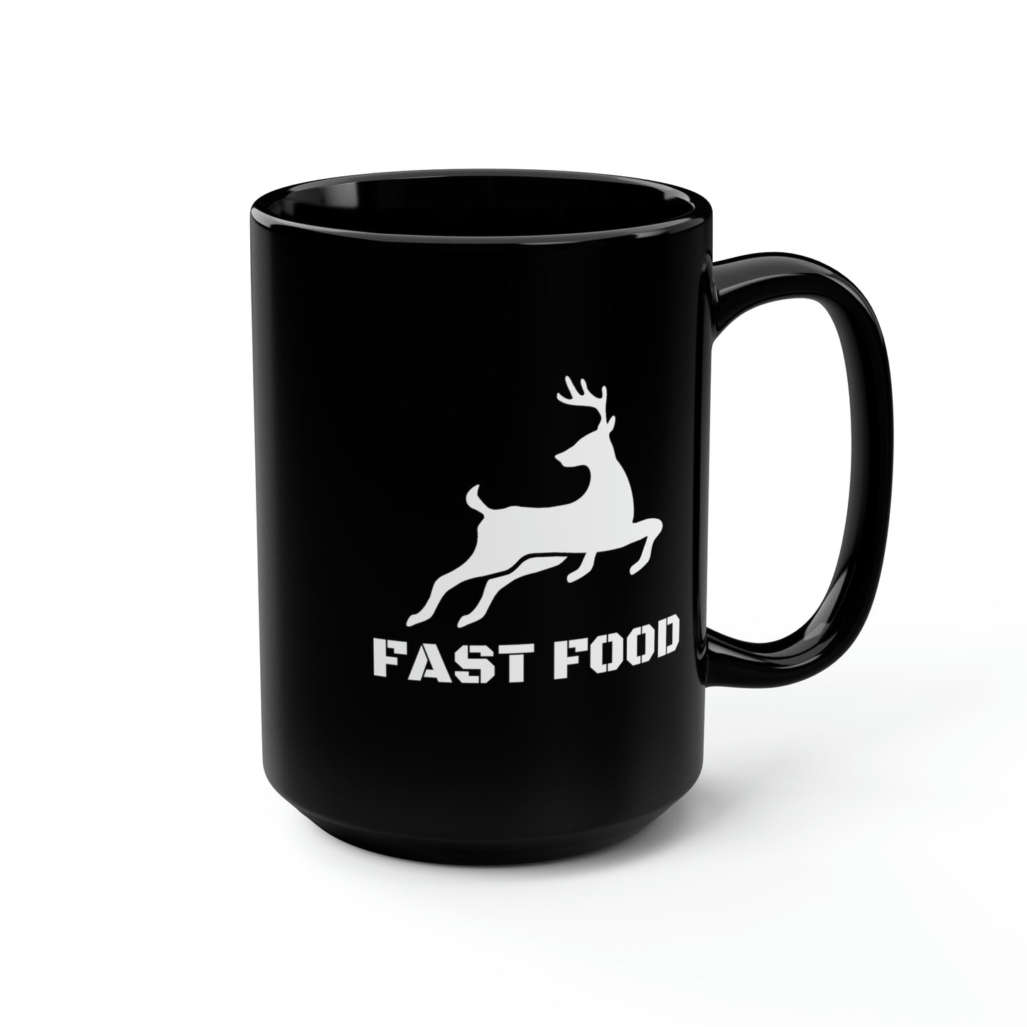 Fast Food Deer Hunting Mug, 15oz