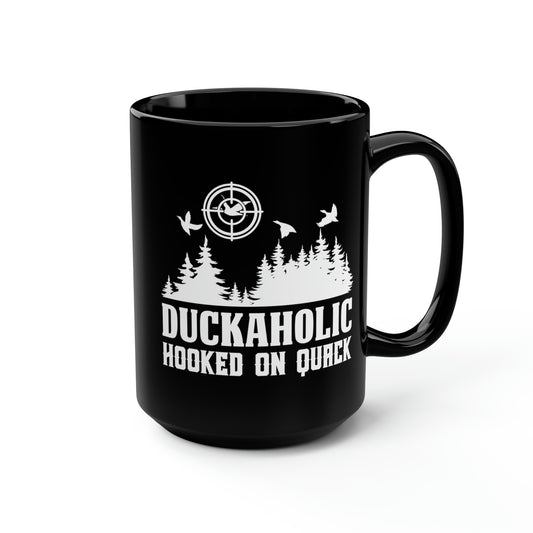 Duckaholic Hook On Quack Mug, 15oz