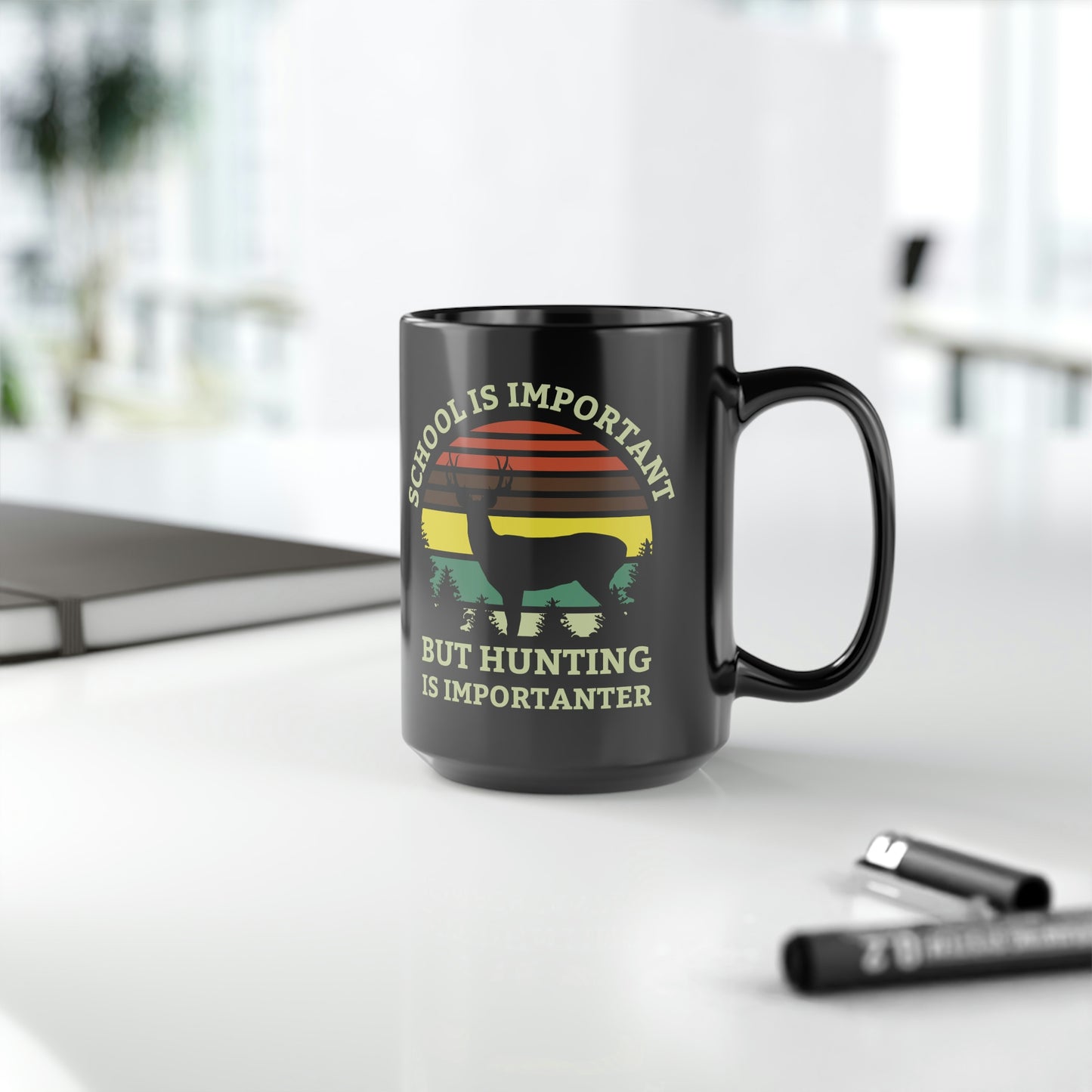 School Is Important But School is More Importanter Mug, 15oz