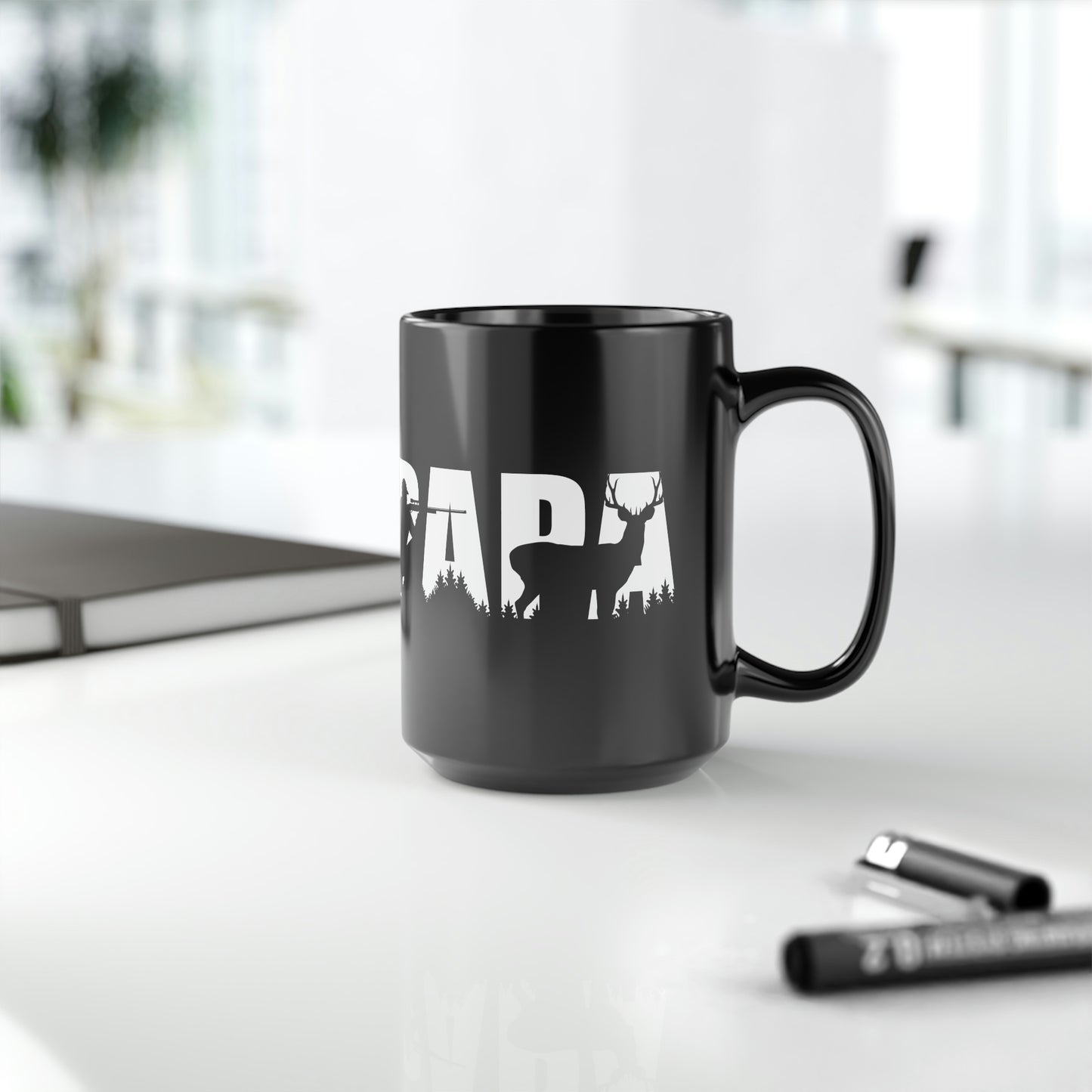 Papa Hunting Mug, 15oz