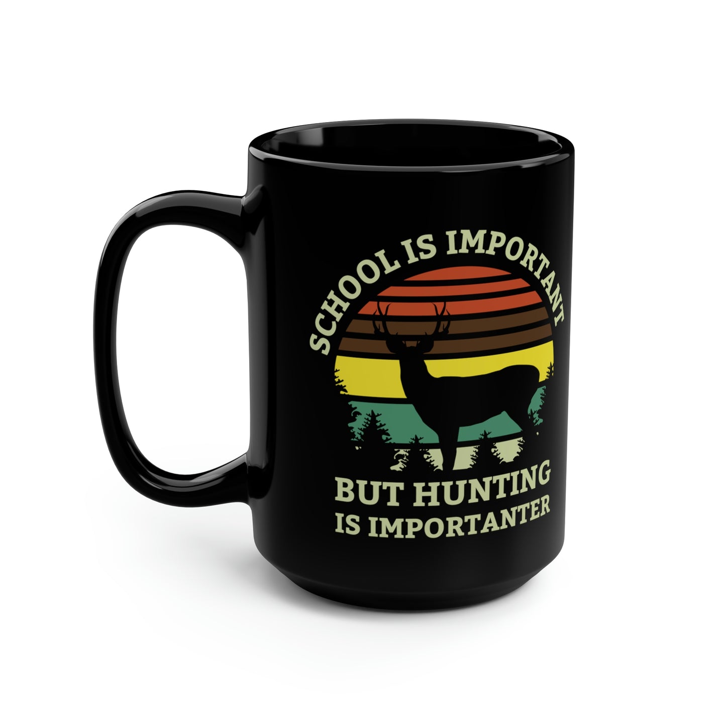 School Is Important But School is More Importanter Mug, 15oz