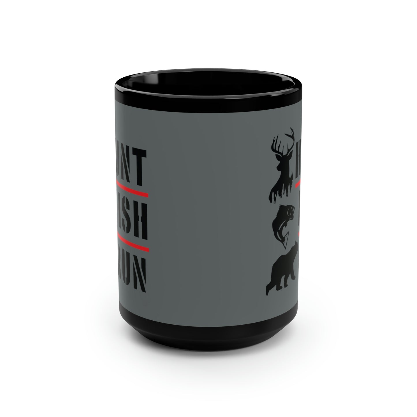 Hunt Fish Run Mug, 15oz