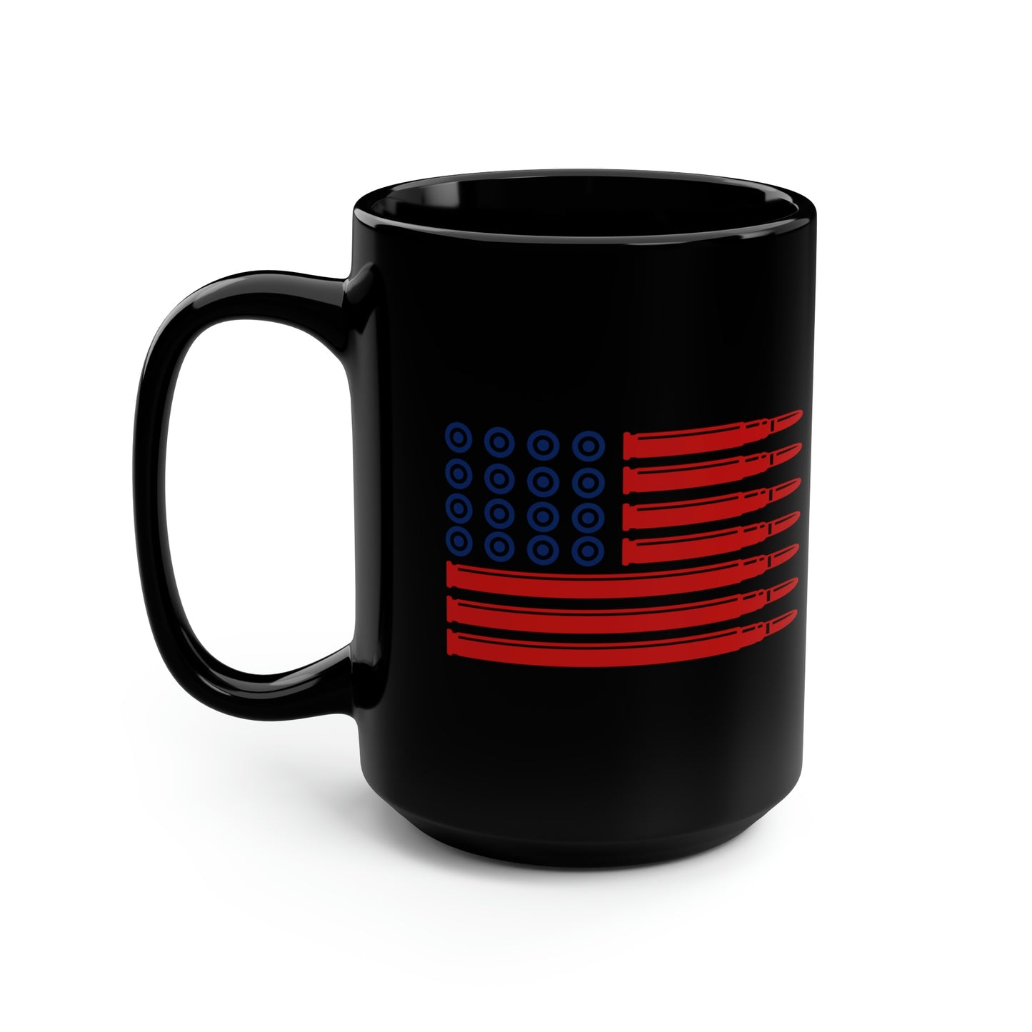 American Flag Bullet Mug, 15oz