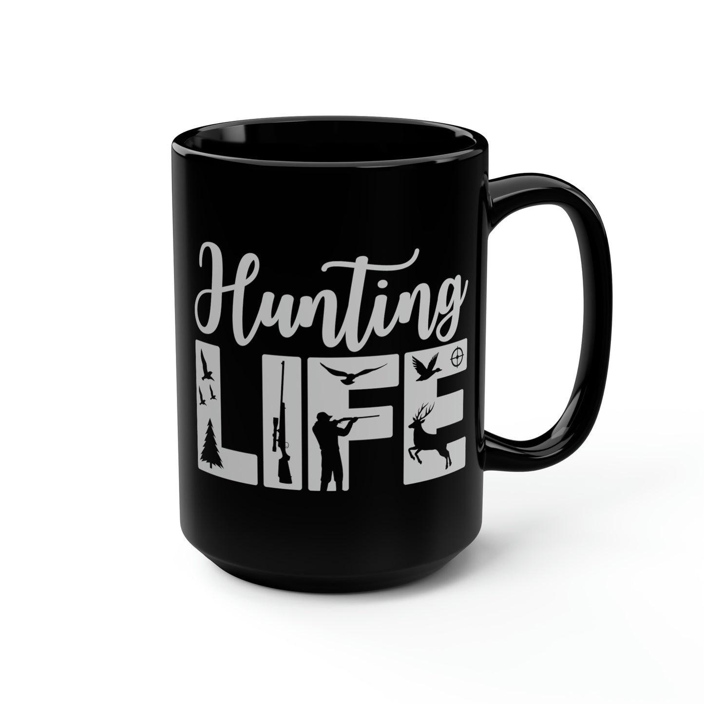 Hunting Life Mug, 15oz