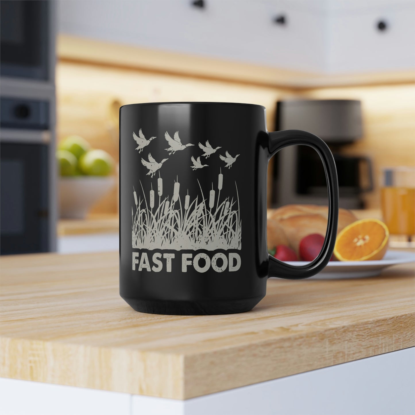 Fast Food Duck Mug, 15oz