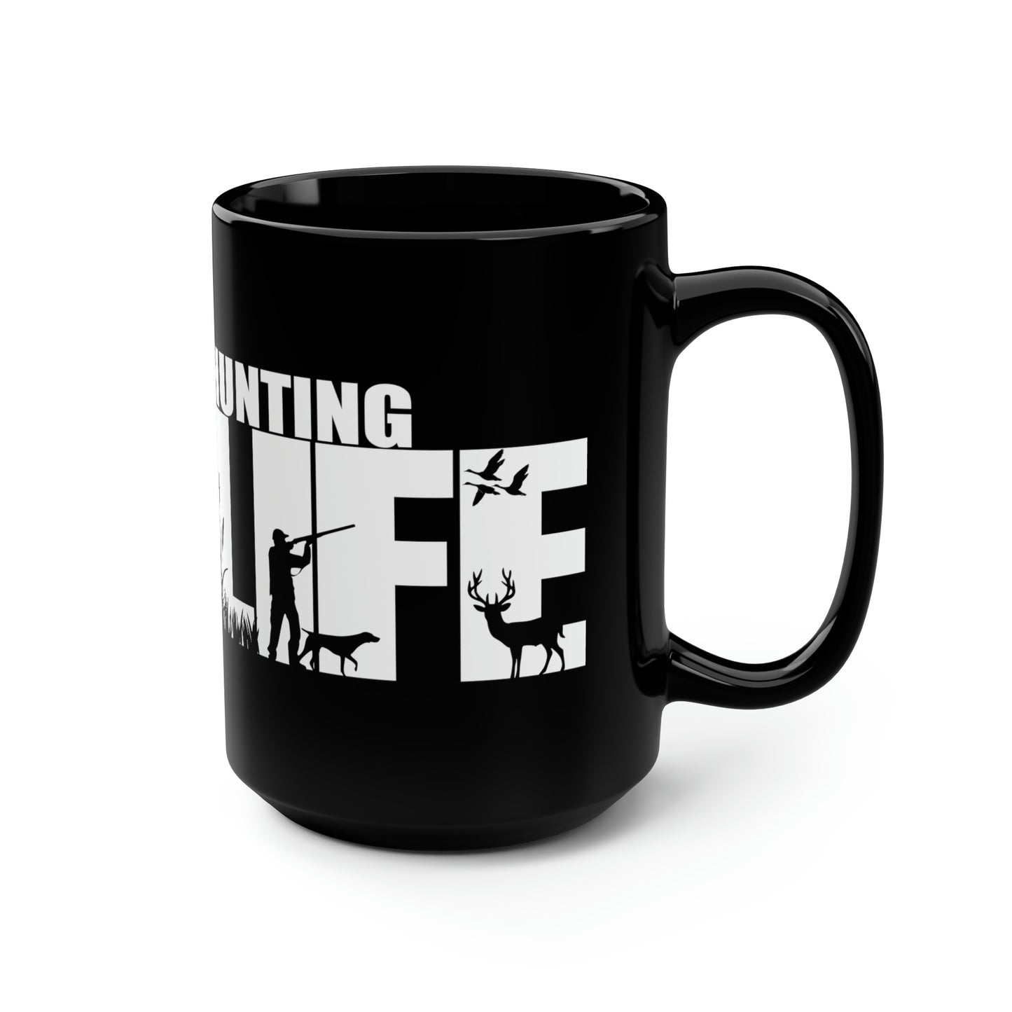 Hunting Life Mug, 15oz