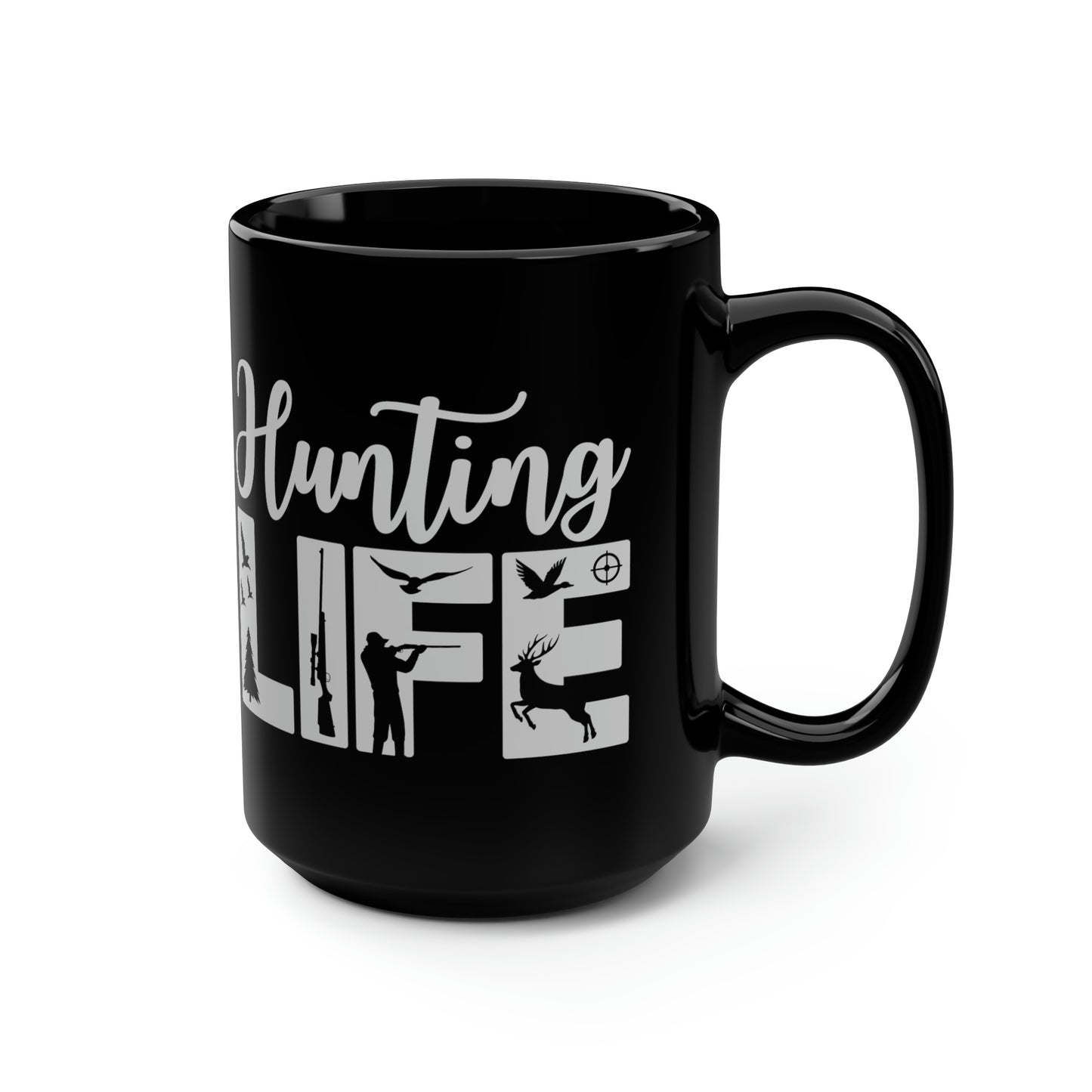 Hunting Life Mug, 15oz