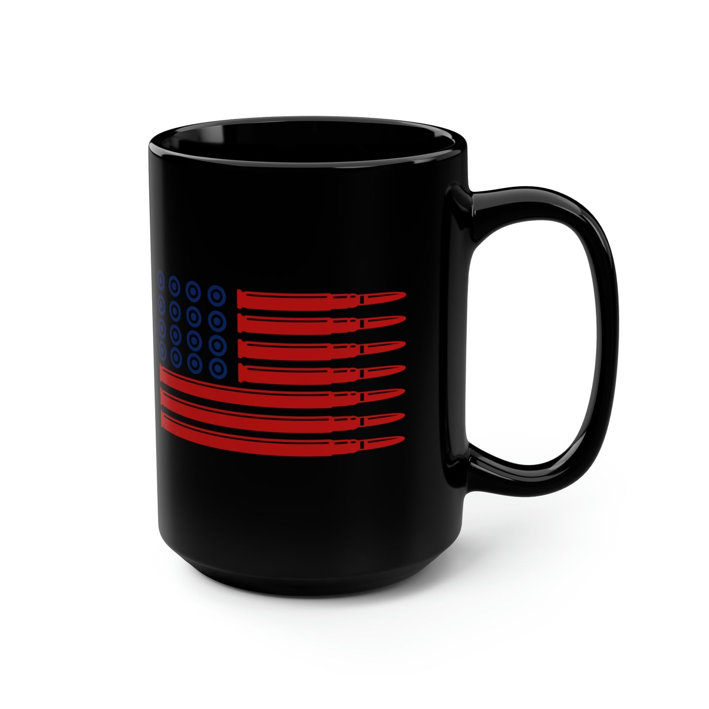 American Flag Bullet Mug, 15oz