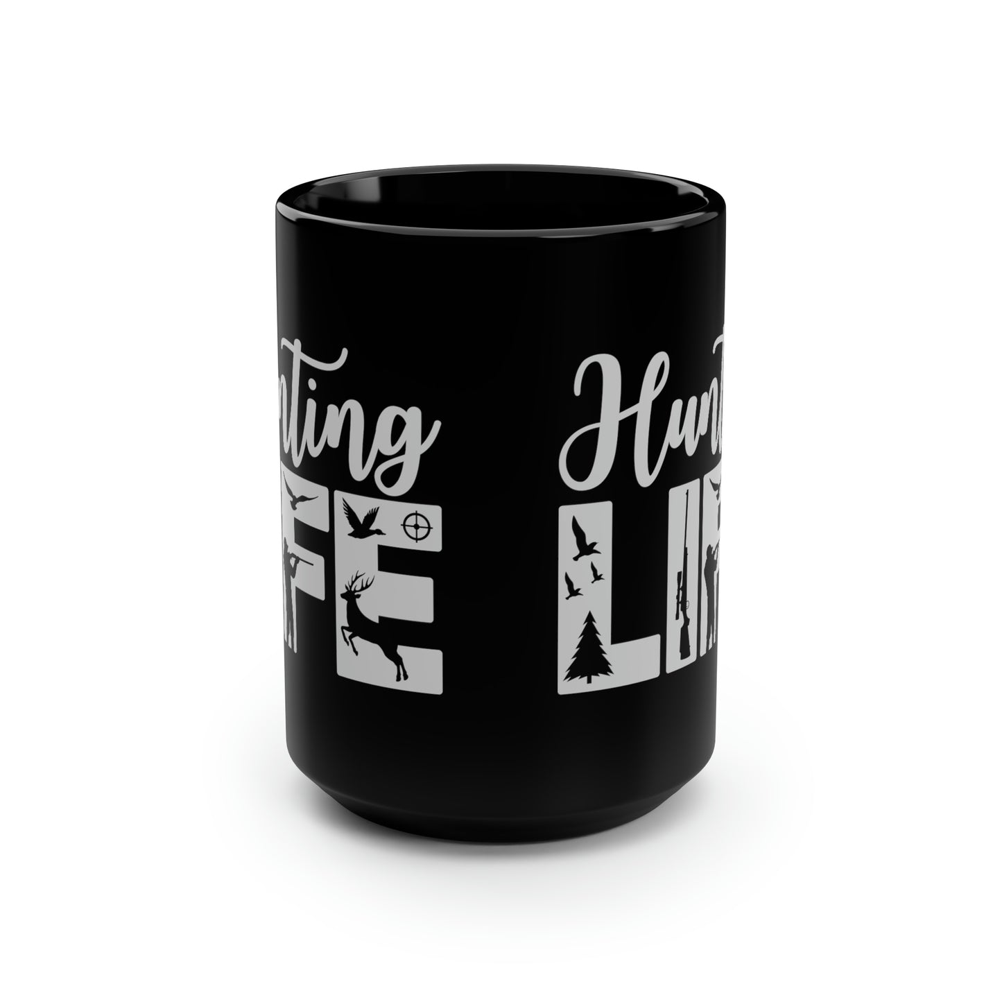 Hunting Life Mug, 15oz