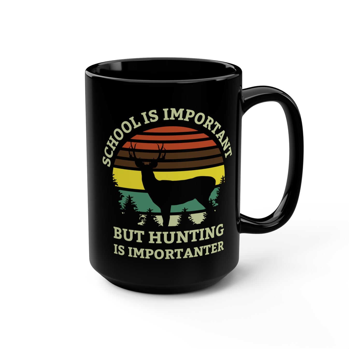 School Is Important But School is More Importanter Mug, 15oz