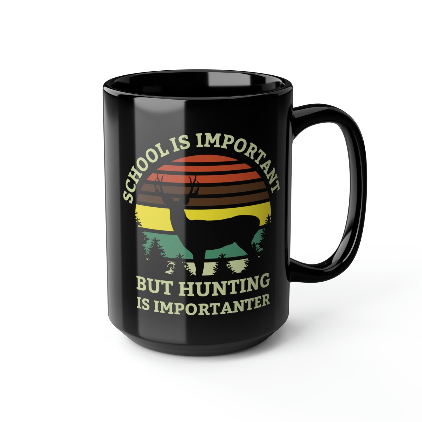 School Is Important But School is More Importanter Mug, 15oz