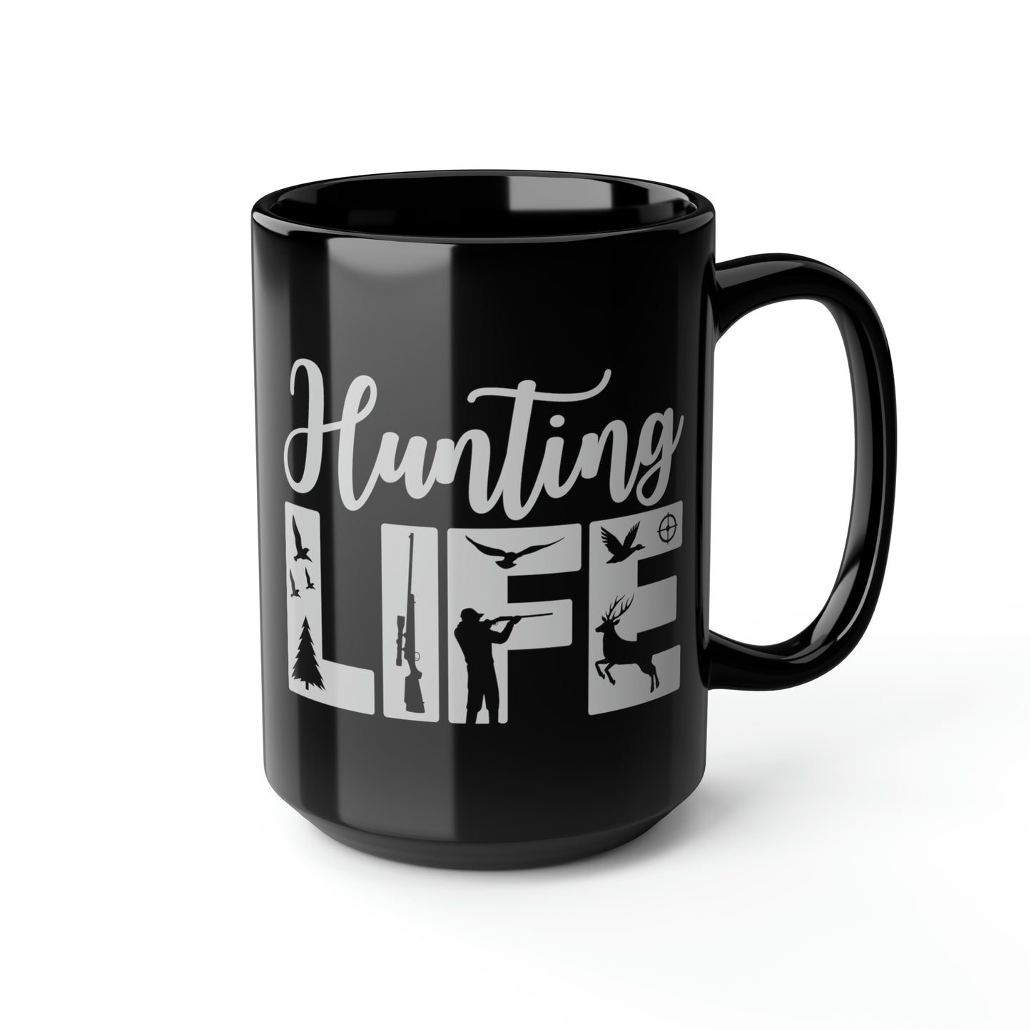 Hunting Life Mug, 15oz