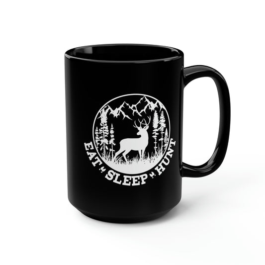 Eat Sleep Hunt Mug, 15oz