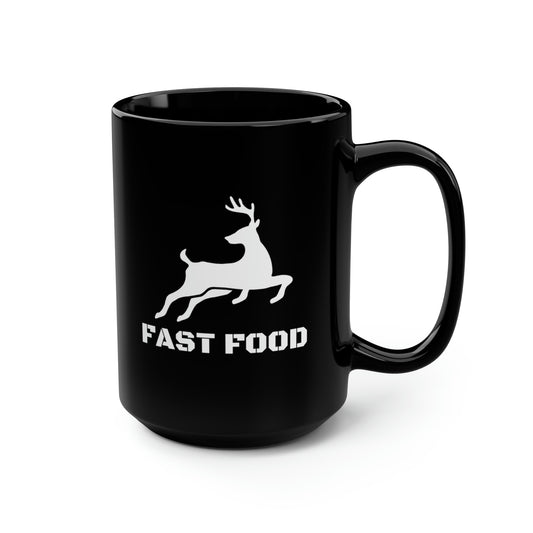 Fast Food Deer Hunting Mug, 15oz