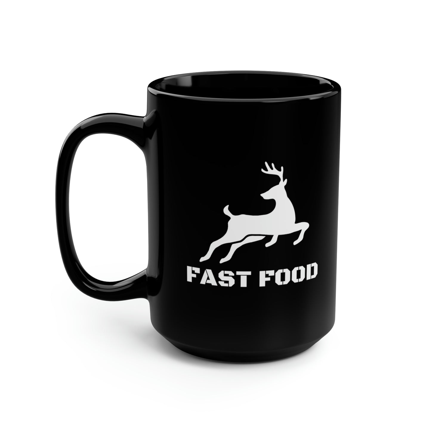 Fast Food Deer Hunting Mug, 15oz